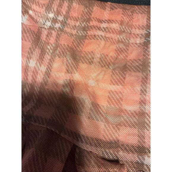 Mapale Womens Sexy Lingerie Red Black Nylon Mini Skirt Or Tube Top Large - Picture 3 of 5